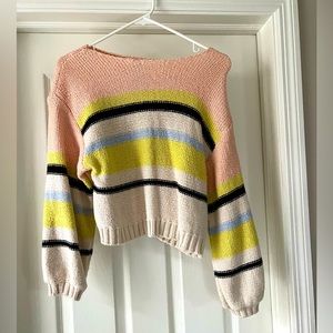 Billabong crop sweater